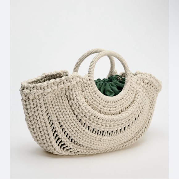 Zara Handbags - NWT Zara Crochet Bag